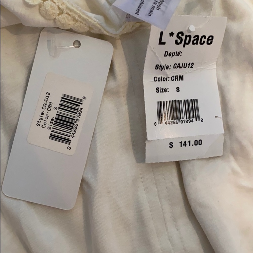 NWT l space swim coverup romper - Picture 4 of 6